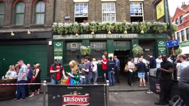 London Borough Market — Wideo stockowe