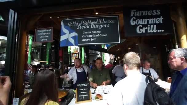 London Borough Market — Stockvideo