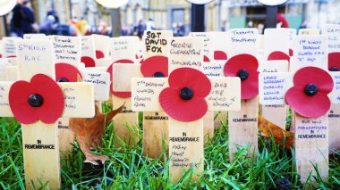 Anma Günü ekran Westminster Abbey