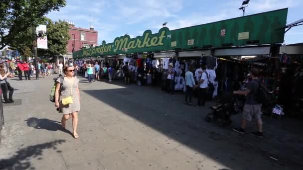 London Camden Market — Wideo stockowe