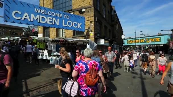 Marché Camden de Londres — Video
