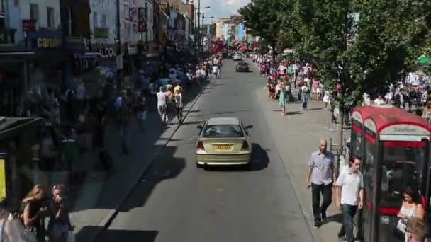 Αγορά Camden του Λονδίνου — Αρχείο Βίντεο