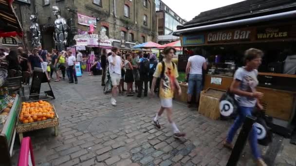 Mercado de camden de Londres — Vídeo de Stock