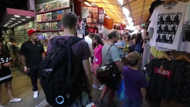 London Camden Market — Stockvideo