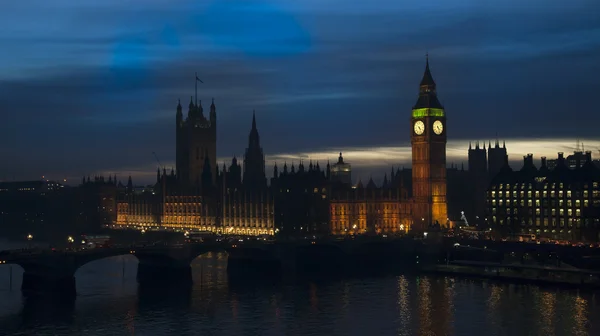 Horizonte de Londres, incluyen gran ben — Foto de Stock