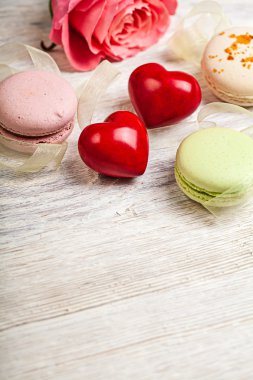 Duyar ve tatlılar Sevgiliye arka plan