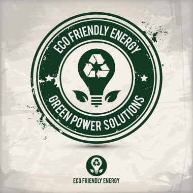 Alternatif Eko enerji damgası