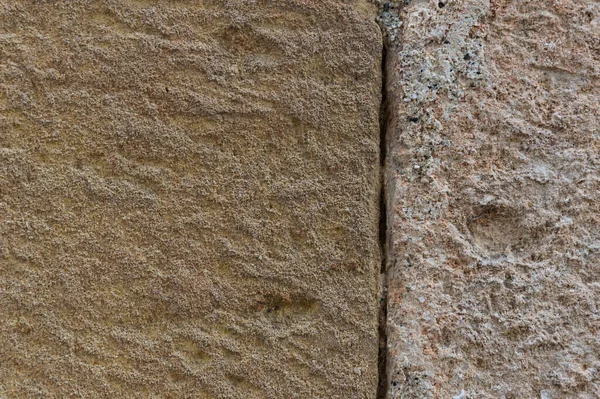 Pęknięty Beton Tekstury Cobblestone Zbliżenie — Zdjęcie stockowe