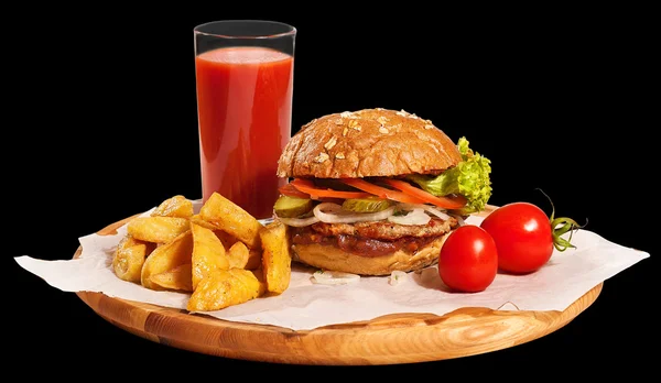 Fast food, hamburger, yemek