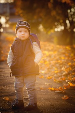 Çocuk ve sonbahar