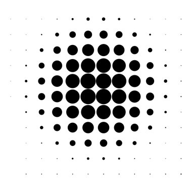 Yarı ton desen vektör çizim