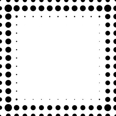 Yarı ton desen vektör çizim