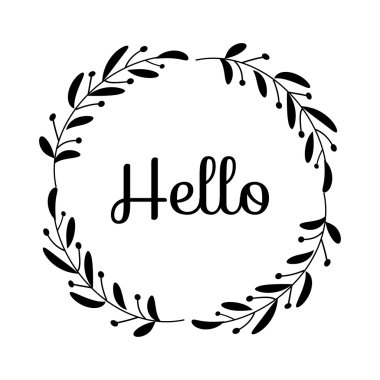 Rustik çerçeve vektör 