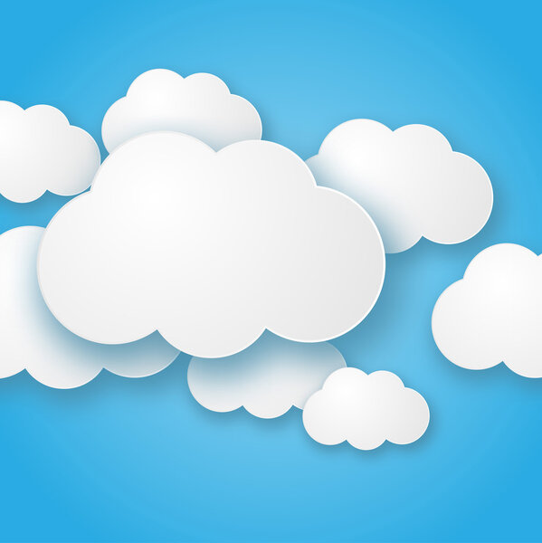 Clouds vector illustration