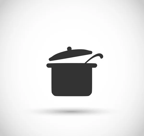 Pot vector icono — Vector de stock