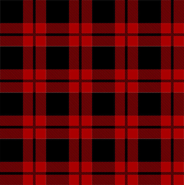Lumberjack plaid pattern vector 