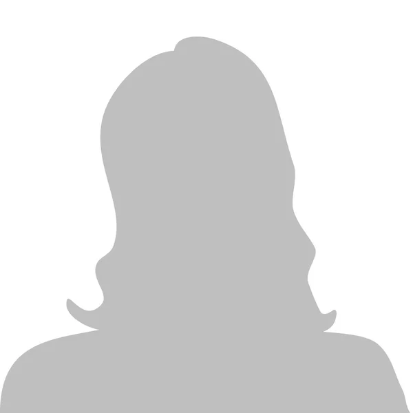 Profil resmi illüstrasyon - kadın, vektör 