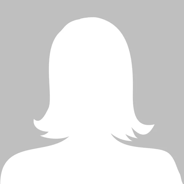 Profil resmi illüstrasyon - kadın, vektör 