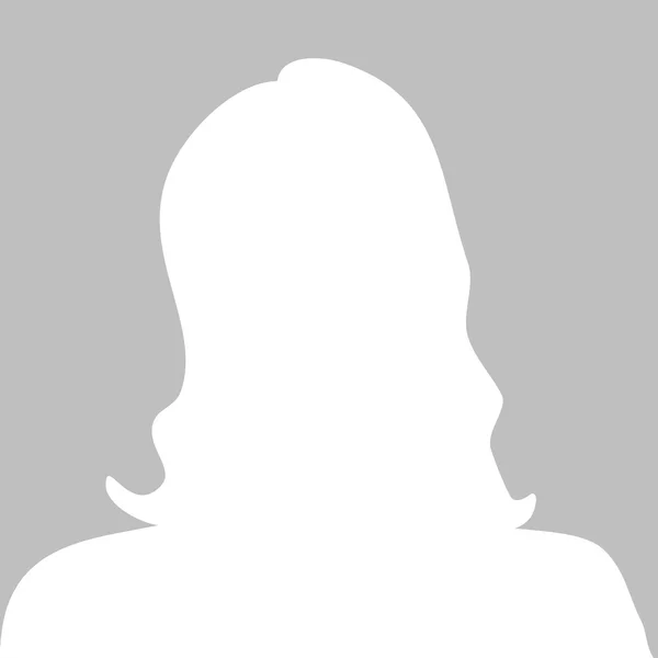 Profil resmi illüstrasyon - kadın, vektör 