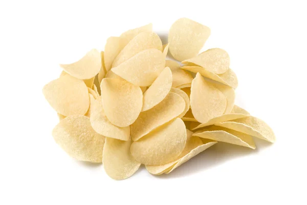 Prepared potato chips snack closeup view — Stock Photo, Image