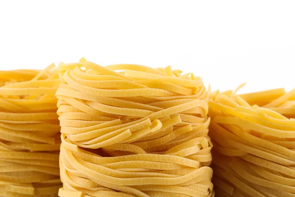Nido de pasta Fettuccine — Foto de Stock