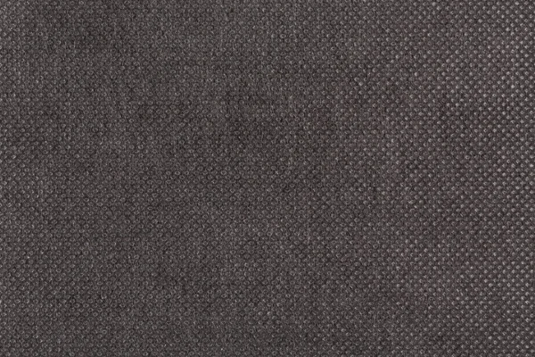 Czarny zwykły tkaniny tekstylne — Zdjęcie stockowe