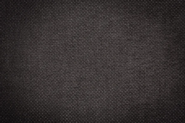Siyah düz kumaş, dokuma — Stok fotoğraf