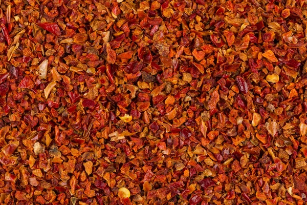 Crushed red chili pepper Stock Photo