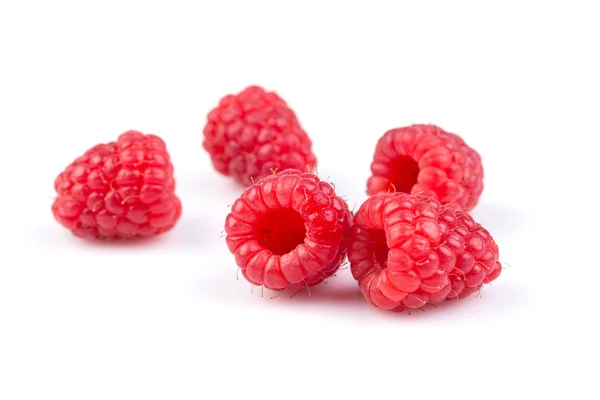 Framboise isolée sur fond blanc — Photo