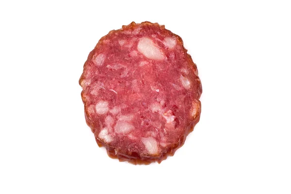 Rodajas de salami — Foto de Stock