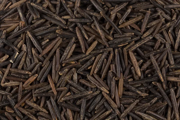 Background of black wild rice — Stock Photo, Image