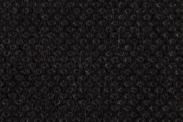 Tecido liso preto, têxtil — Fotografia de Stock