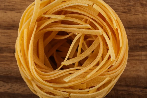 Fettuccine nid de pâtes — Photo