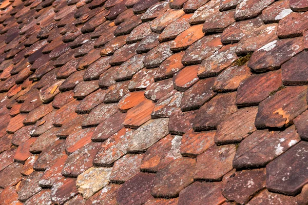 Oude dak gordelroos achtergrond — Stockfoto