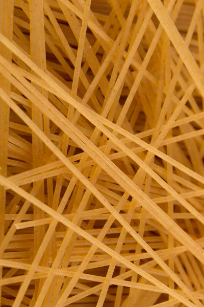 Espaguetis ecológicos de trigo integral —  Fotos de Stock
