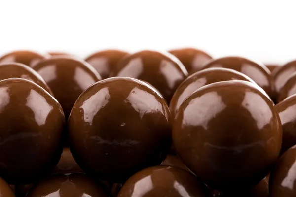 Multiple chocolate ball candies — Stock Photo, Image