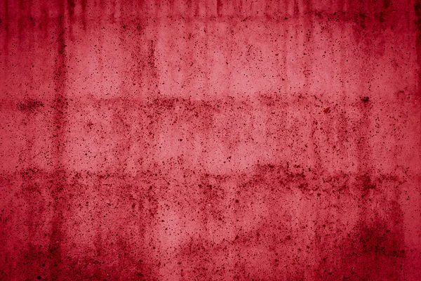 Simple red concrete wall with texture — Stock Photo, Image