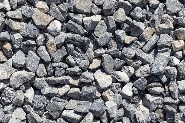 Piedras grises trituradas — Foto de Stock