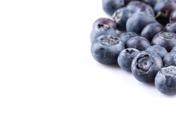 Blueberries on white background Royalty Free Stock Photos