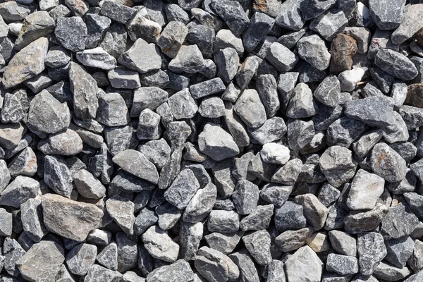 Crushed grey stones — Stock Photo, Image