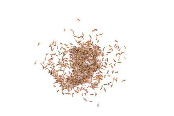 Heap of dry caraway seeds — Stock Photo, Image