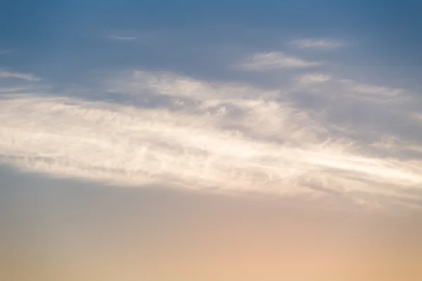 Sky sunset with various colors — Stock Photo, Image