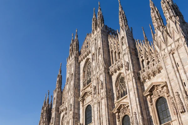 Catedral Duomo de Milão Itália — Fotografia de Stock
