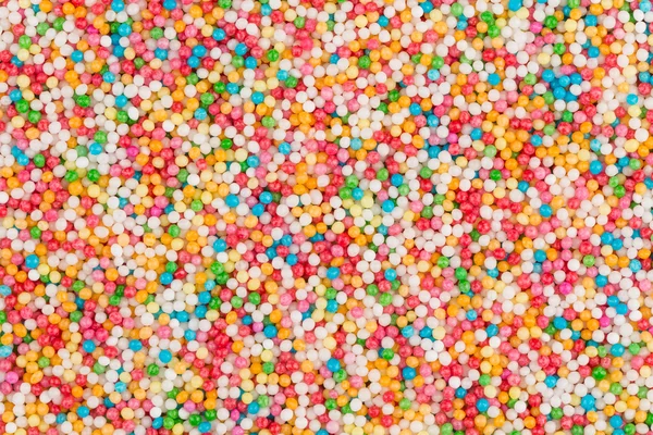 Shot barevné cukrové kuličky — Stock fotografie