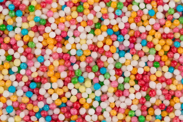 Shot of colorful sugar balls — Stock Photo, Image