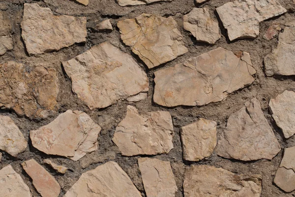 Muur van stenen als een structuur — Stockfoto