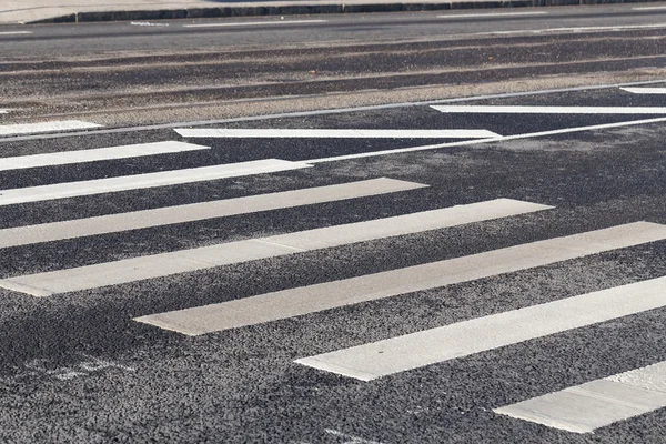 Croisement de rue zèbre — Photo