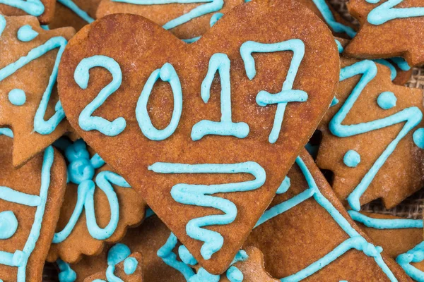 Cookie 的 2017年号 — 图库照片