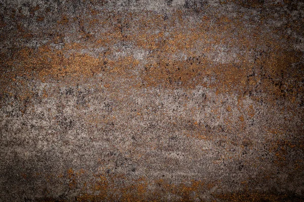 Metallic Metal Paint Rusty Background Wall Design — Stock Photo, Image