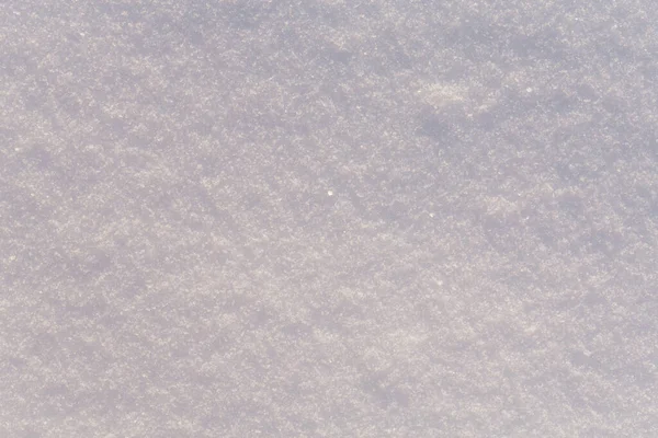 Verse Koude Witte Sneeuw Textuur Voor Achtergrond — Stockfoto